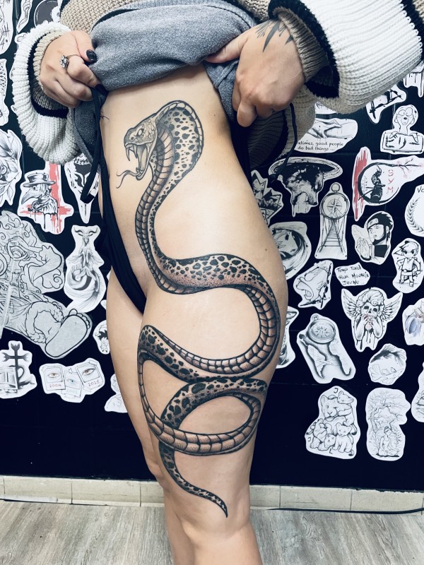 Tatouage Serpent proche Montpellier 