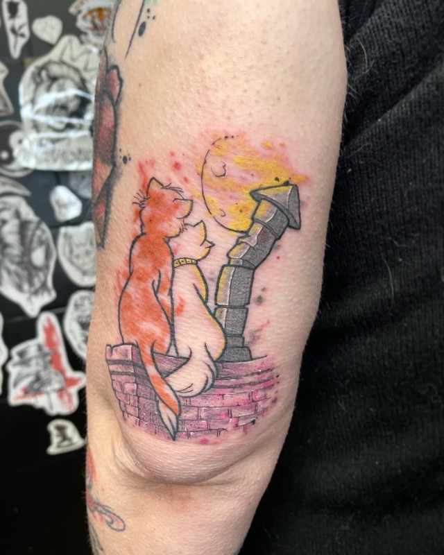 Tattoo Disney Aquarelle proche Montpellier