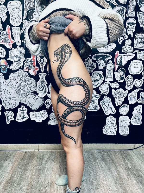 Tatouage Serpent proche Montpellier 